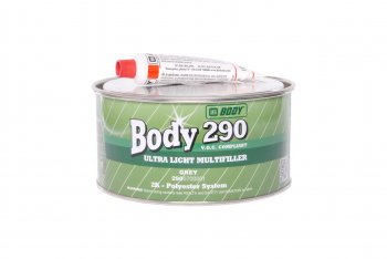 Шпатлевка доводочная ULTRA LIGHT 290 1л BODY BODY 2901300001