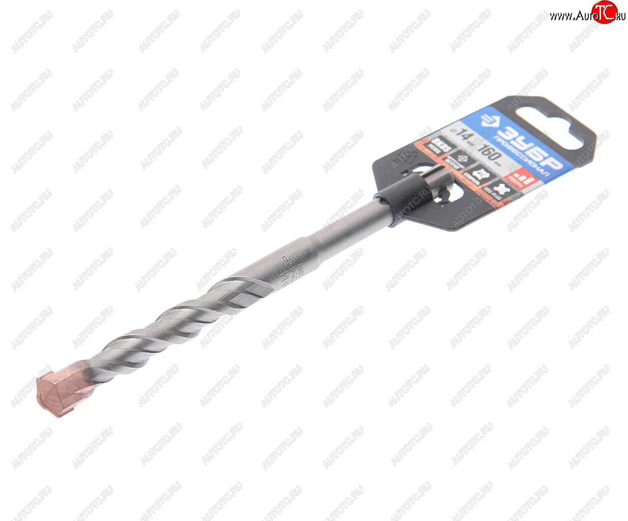 190 р. Бур SDS+ 14.0х160мм Эксперт ЗУБР ЗУБР 29314-160-14_z01  с доставкой в г. Вологда