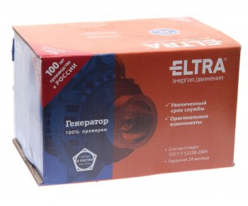 11 849 р. Генератор ПАЗ-3205 дв.ЗМЗ 5234.10 14В 120А (компакт) ELTRA ELTRA 3032.3771 т  с доставкой в г. Вологда. Увеличить фотографию 5