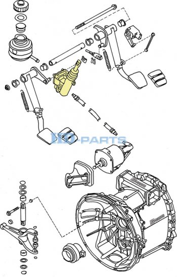 6 749 р. Цилиндр сцепления главный SCANIA P,R,T series HD-PARTS HD-PARTS 304010  с доставкой в г. Вологда. Увеличить фотографию 5