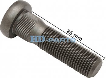399 р. Шпилька колеса SCANIA 4,P,R,T series (78 резьба L=9485мм) стальной диск HD-PARTS HD-PARTS 309207  с доставкой в г. Вологда. Увеличить фотографию 3