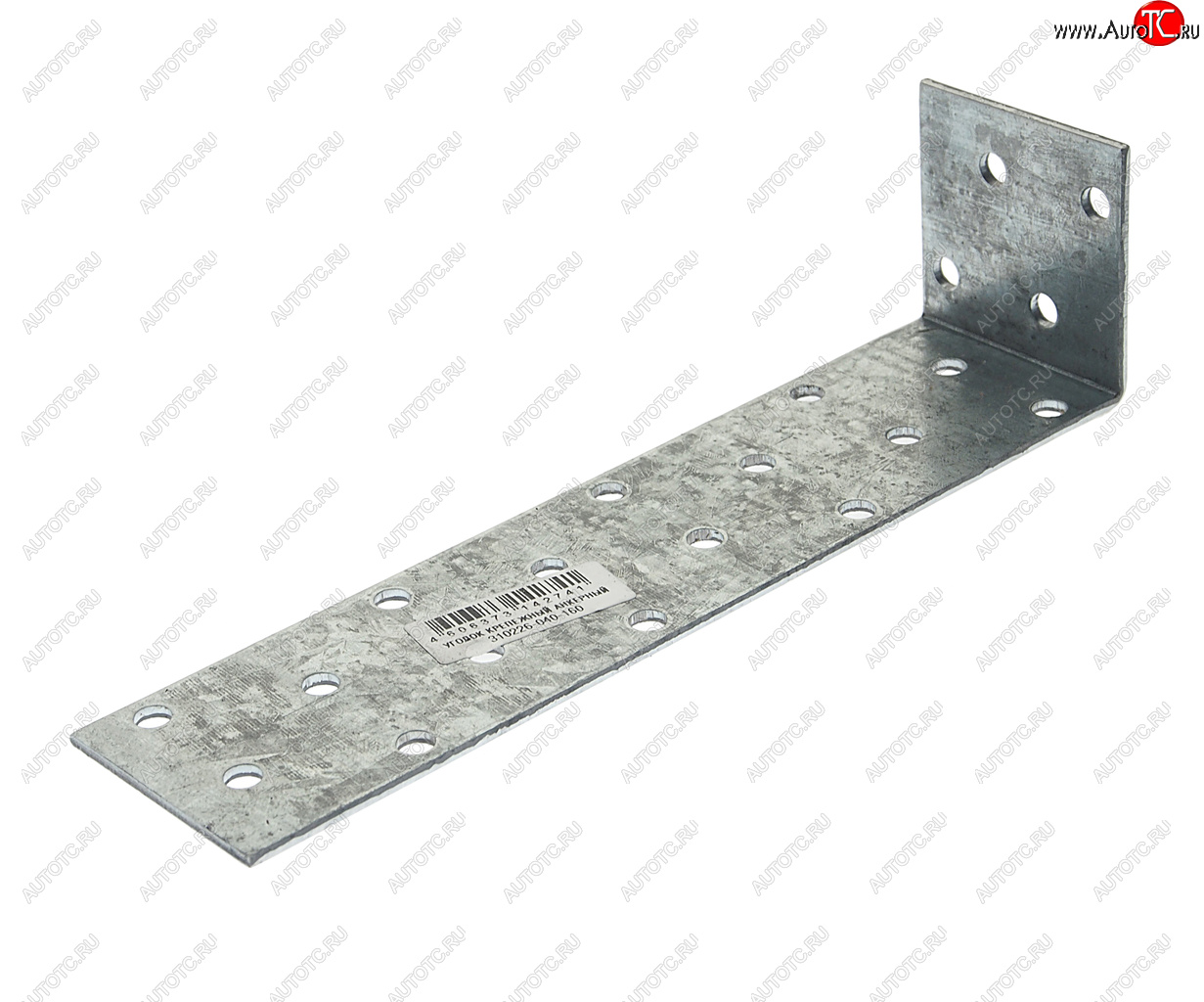 35 р. Уголок крепежный 40x160x60мм анкерный ЗУБР ЗУБР 310226-040-160  с доставкой в г. Вологда