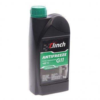 Антифриз зеленый -40C 1л G11 CLINCH CLINCH 311231g