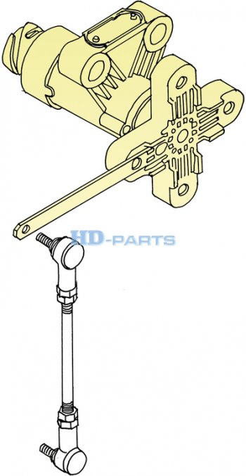 3 499 р. Датчик КАМАЗ-5490 MAN TGA,TGS MERCEDES Actros,Atego уровня пневмоподвески (ECAS) HD-PARTS HD-PARTS 312072  с доставкой в г. Вологда. Увеличить фотографию 4