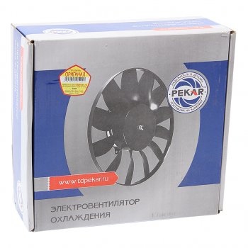 4 199 р. Вентилятор УАЗ-3160,Патриот электрический PEKAR PEKAR 3160-1308024  с доставкой в г. Вологда. Увеличить фотографию 3