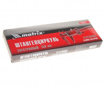1 999 р. Штангенциркуль 150мм 0.01мм цифровой MATRIX MATRIX 31611  с доставкой в г. Вологда. Увеличить фотографию 3