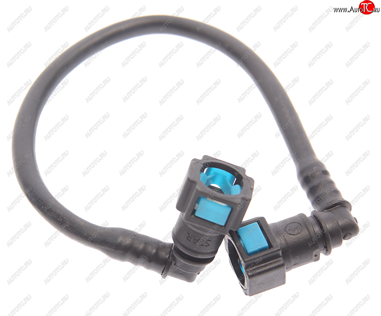 1 069 р. Трубка топливная JCB пластиковая (насос-фильтр с БРС) ARIES ARIES 32007059  с доставкой в г. Вологда