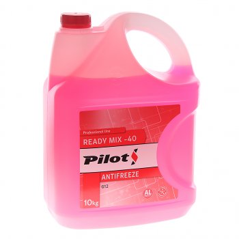 Антифриз красный -40C 10кг PILOTS PILOTS 3212