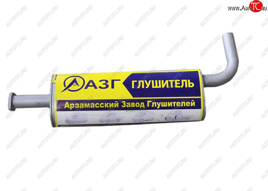 5 949 р. Глушитель ГАЗ-3302 Бизнес дв.CUMMINS 2.8 ЕВРО-5 усиленный АЗГ АЗГ 3302-1201008-50  с доставкой в г. Вологда