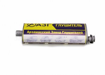 Глушитель ГАЗ-3302,2217,3307 ЕВРО-3 усиленный (хомутфланец) АЗГ АЗГ 3302-1201010-10