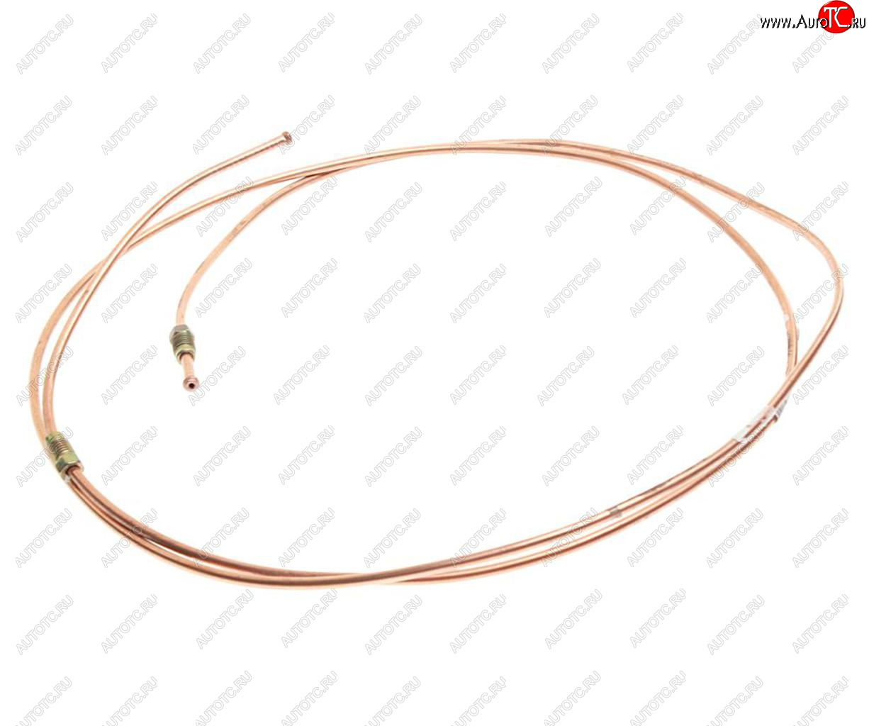 599 р. Трубка тормозная ГАЗ-3302 суппорта правого медная НН NO NAME 3302-3506023-01  с доставкой в г. Вологда