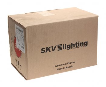1 379 р. Фара ГАЗ-3102,КАМАЗ,МАЗ,УАЗ-3160 (без лампы) с корректором SKV SKV 334.3711  с доставкой в г. Вологда. Увеличить фотографию 4