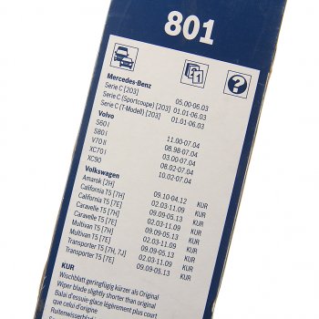 2 599 р. Щетка стеклоочистителя 600530мм комплект Twin BOSCH BOSCH 3397001801  с доставкой в г. Вологда. Увеличить фотографию 4