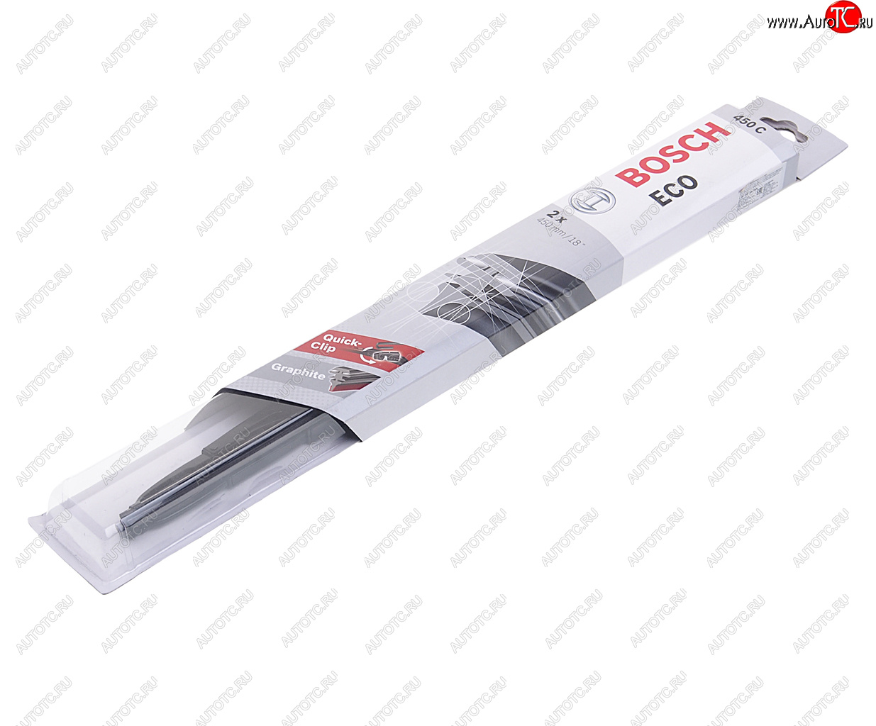 419 р. Щетка стеклоочистителя 450450мм комплект Еco BOSCH BOSCH 3397005159  с доставкой в г. Вологда