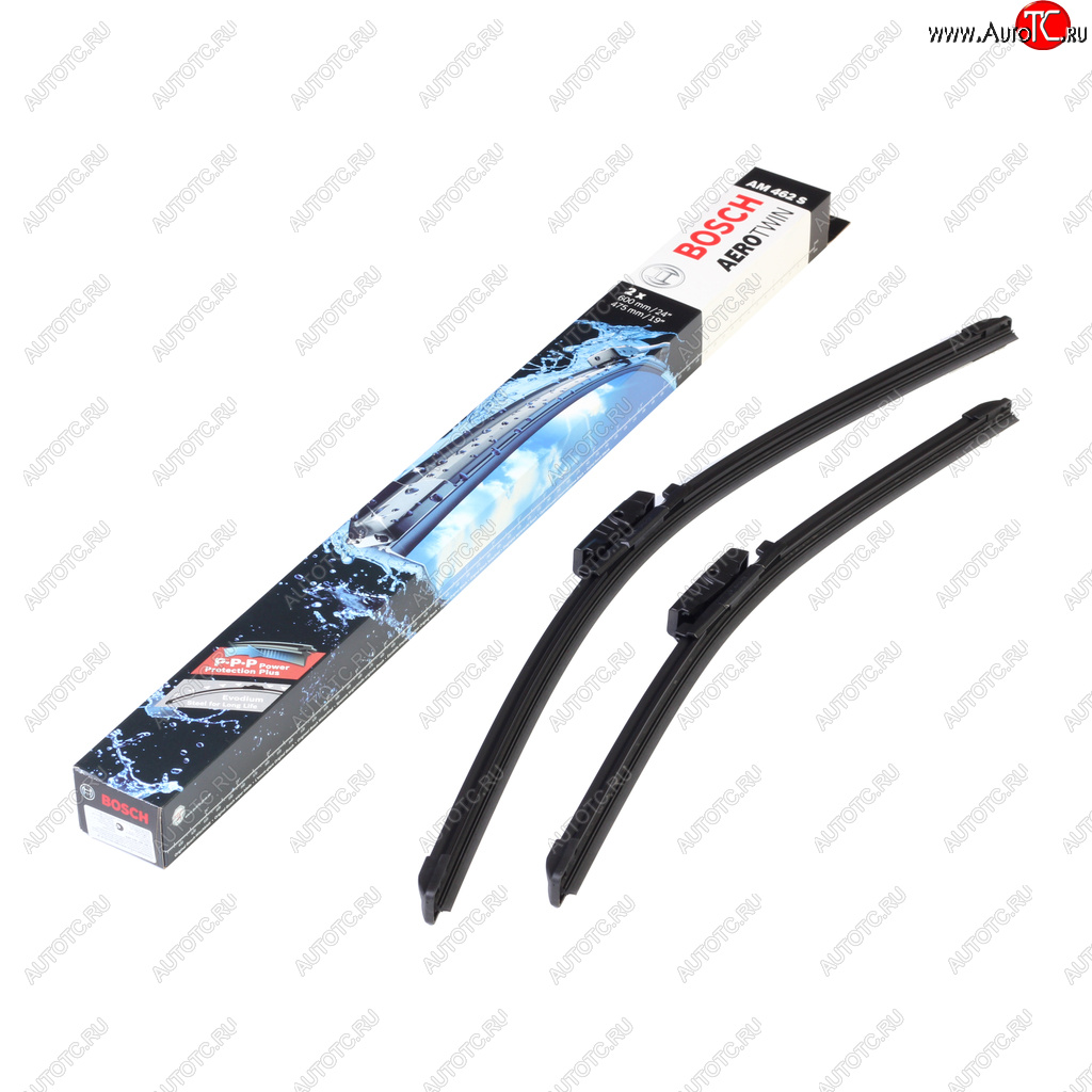 2 499 р. Щетка стеклоочистителя VW Golf,Jetta,Passat B6,Touran 600475мм комплект Aerotwin BOSCH BOSCH 3397007462  с доставкой в г. Вологда