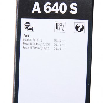 2 799 р. Щетка стеклоочистителя FORD Focus 3 725725мм комплект Aerotwin BOSCH BOSCH 3397007640  с доставкой в г. Вологда. Увеличить фотографию 5