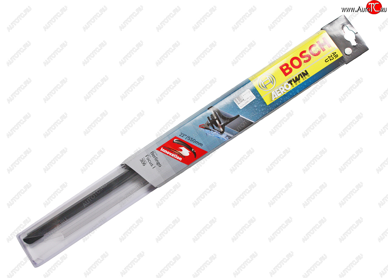 1 499 р. Щетка стеклоочистителя 550мм бескаркасная Retrofit Aerotwin BOSCH BOSCH 3397008537  с доставкой в г. Вологда