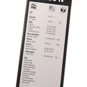 1 249 р. Щетка стеклоочистителя 600мм Aerotwin BOSCH BOSCH 3397008843 BOSCH 3397008843  с доставкой в г. Вологда. Увеличить фотографию 4