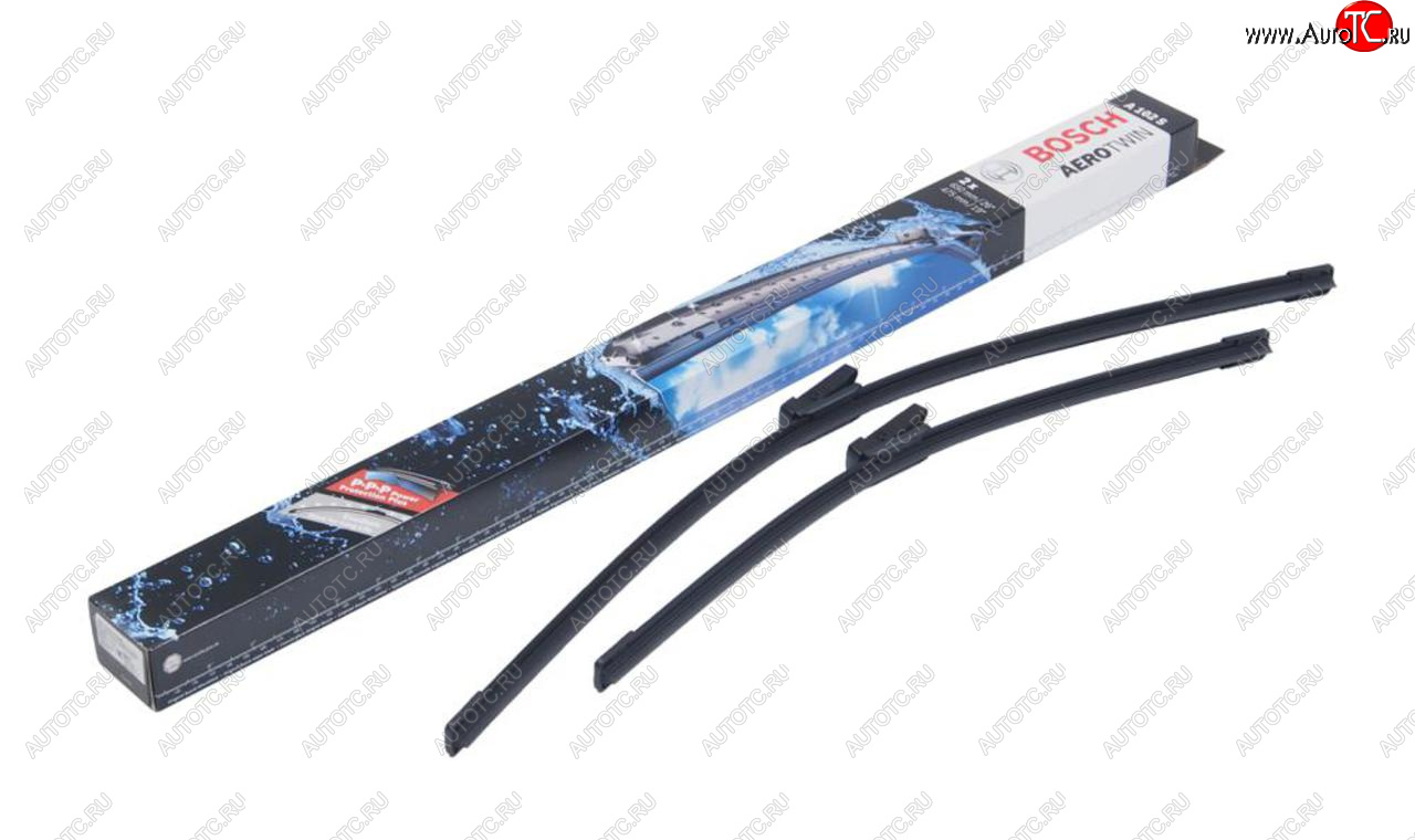 2 799 р. Щетка стеклоочистителя VW Passat B7 (15-) 650475мм комплект Aerotwin BOSCH BOSCH 3397014116  с доставкой в г. Вологда