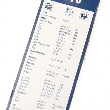 1 599 р. Щетка стеклоочистителя MERCEDES RENAULT SCANIA 700мм BOSCH BOSCH 3397018170  с доставкой в г. Вологда. Увеличить фотографию 4