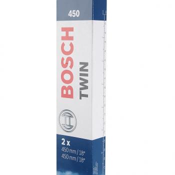 1 159 р. Щетка стеклоочистителя 450450мм комплект Twin BOSCH BOSCH 3397118505  с доставкой в г. Вологда. Увеличить фотографию 5