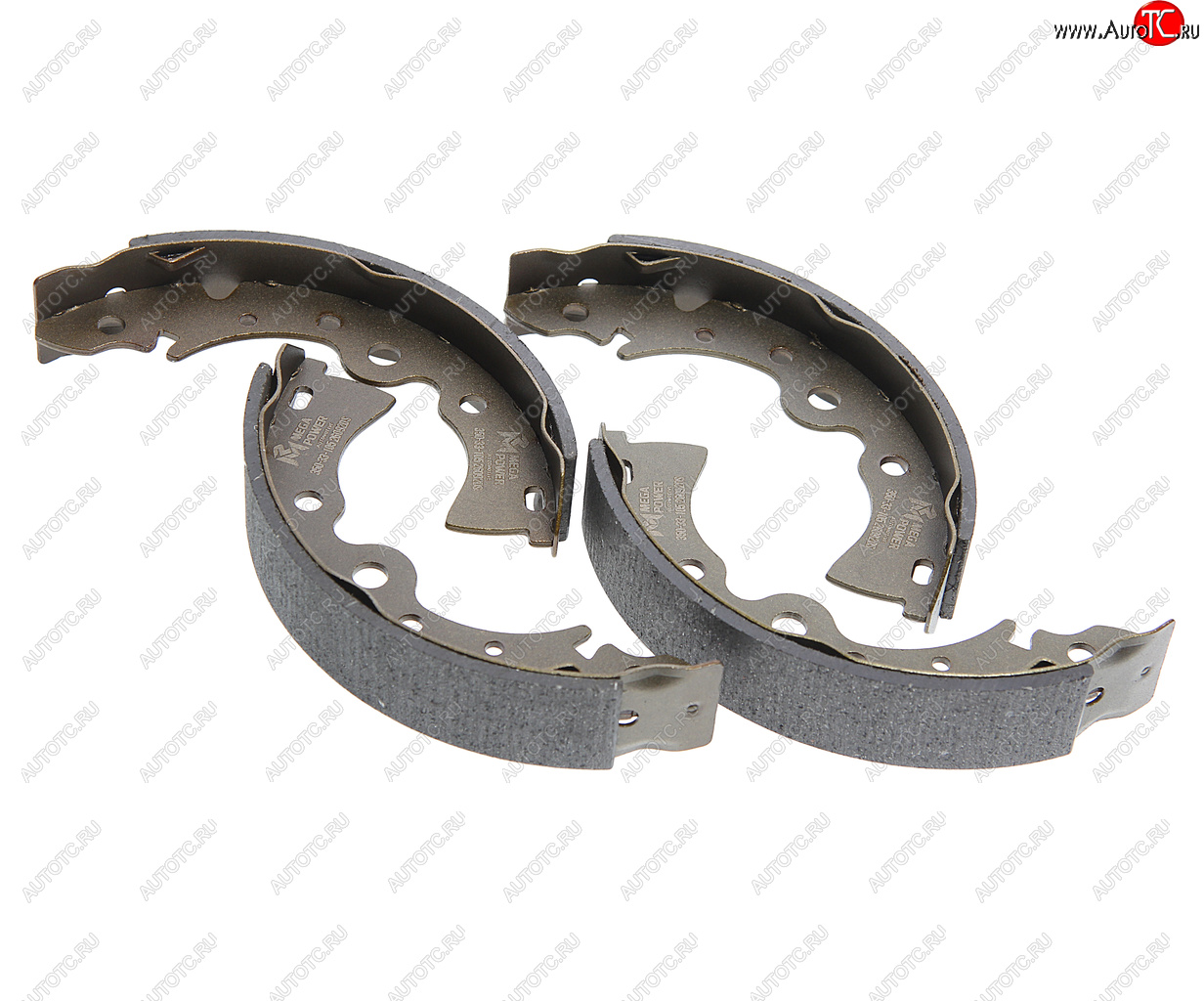 1 289 р. Колодки тормозные задние (4шт.) MEGAPOWER Nissan Almera Classic седан B10 (2006-2013)  с доставкой в г. Вологда