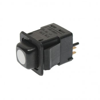 Выключатель кнопка 12V без символа АВАР АВАР 375.3710-09.00м