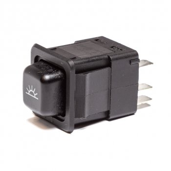 295 р. Выключатель кнопка ЗИЛ,КАМАЗ,МАЗ освещения салона AVTOELECTRICA AVTOELECTRICA 3842.3710-02.09м ае  с доставкой в г. Вологда. Увеличить фотографию 3