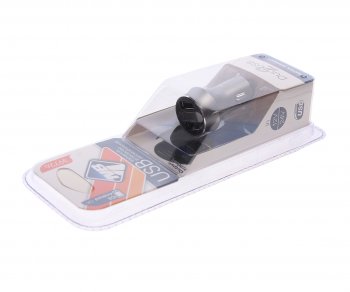 399 р. Устройство зарядное в прикуриватель 2USB 12-24V с вольтметром NOVA BRIGHT NOVA BRIGHT 39726  с доставкой в г. Вологда. Увеличить фотографию 2
