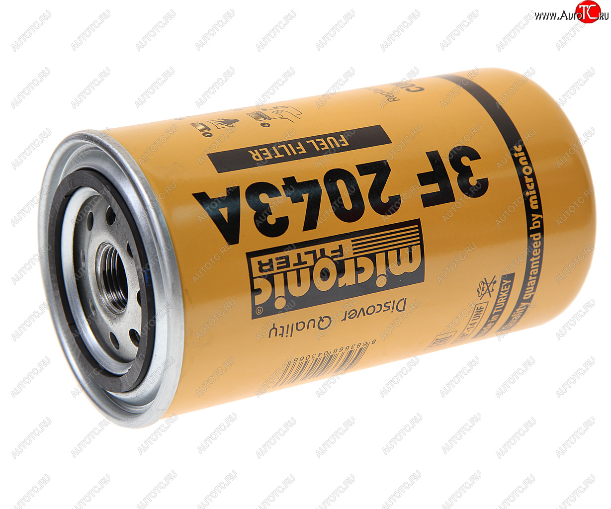 759 р. Фильтр топливный КАМАЗ дв.CUMMINS DONGFENG MICRONIC FILTER MICRONIC FILTER 3f2043a  с доставкой в г. Вологда