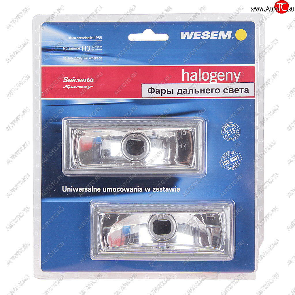2 999 р. Фара дальнего света 2шт. WESEM WESEM 3hmz387.00  с доставкой в г. Вологда