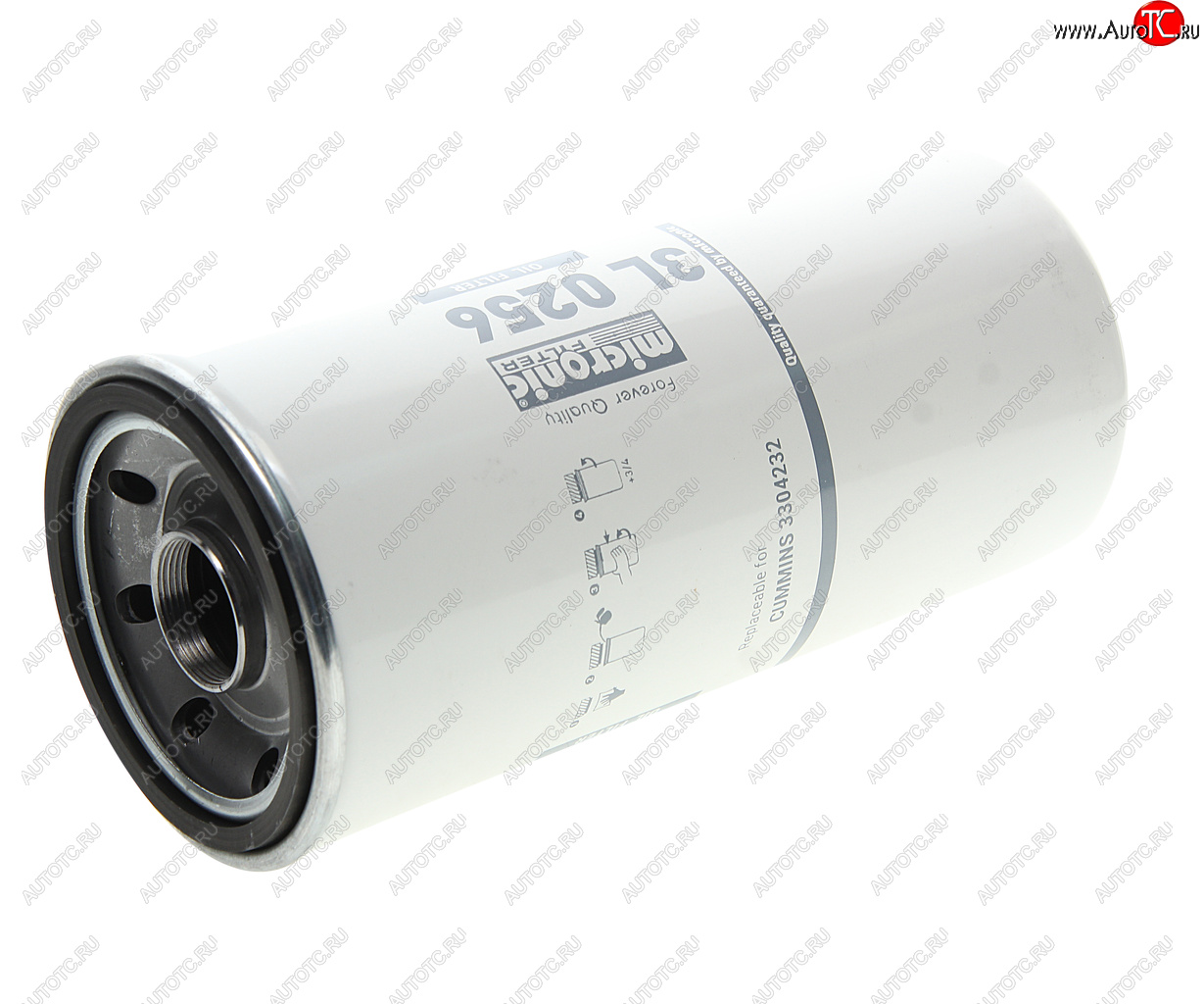 999 р. Фильтр масляный VOLVO KOMATSU (дв.CUMMINS) MICRONIC FILTER MICRONIC FILTER 3l0256  с доставкой в г. Вологда