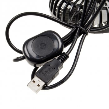 699 р. Вентилятор в салон 5V 10.6см на дефлектор в USB порт 3 скорости 3R 3R 3r-3008 3R 3r-3008  с доставкой в г. Вологда. Увеличить фотографию 2