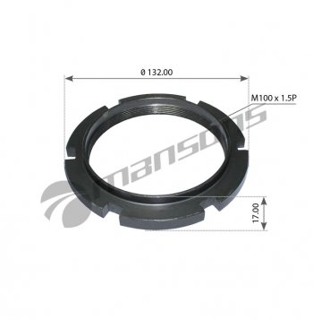 Гайка MAN ступицы (М100x1.5мм) MANSONS MANSONS 400.644