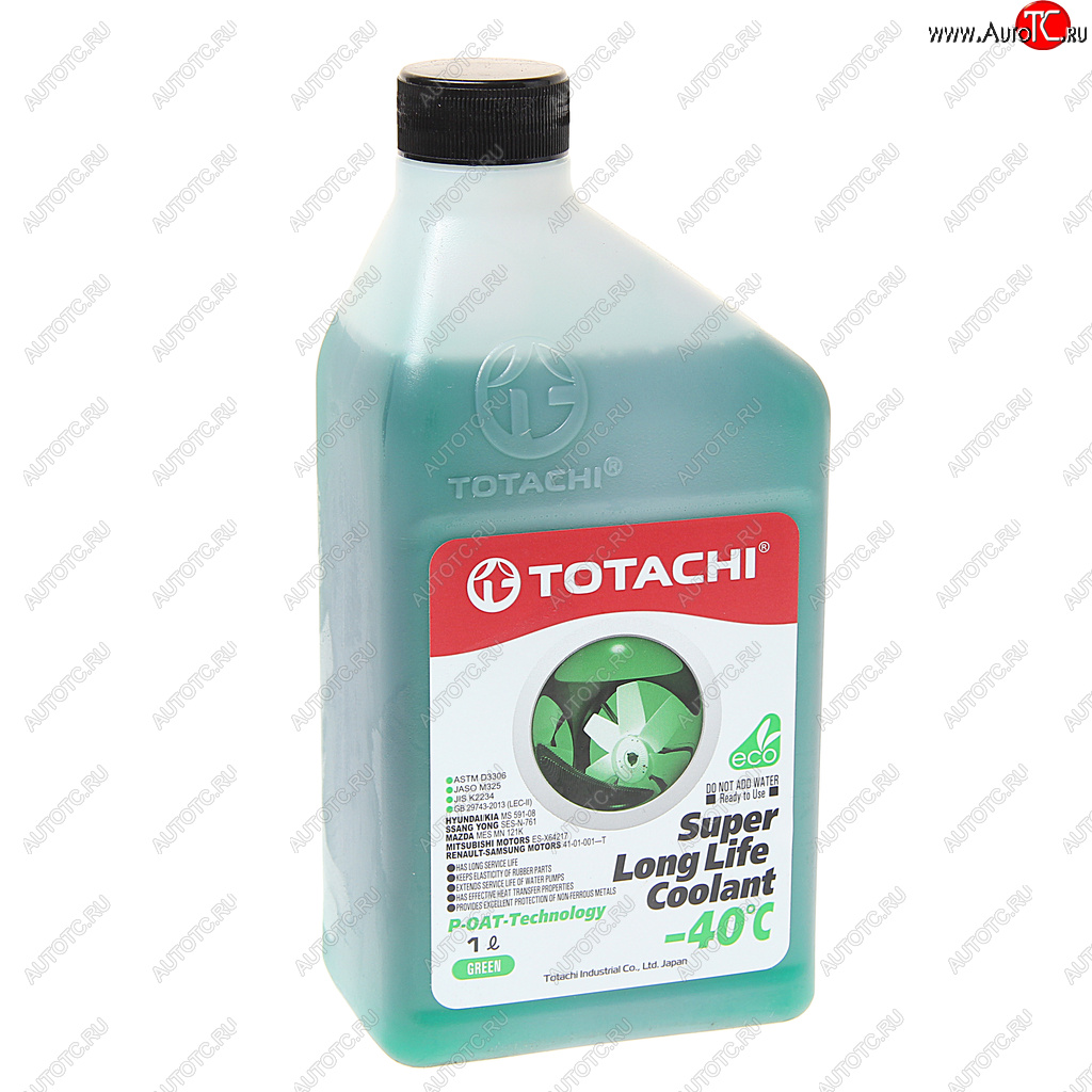 329 р. Антифриз зеленый -40C 1л SUPER LLC NIRO TOTACHI TOTACHI 41601  с доставкой в г. Вологда