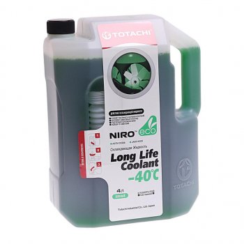 Антифриз зеленый -40C 4л SUPER LLC NIRO TOTACHI TOTACHI 41604