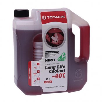 Антифриз красный -40C 2л SUPER LLC NIRO TOTACHI TOTACHI 41802
