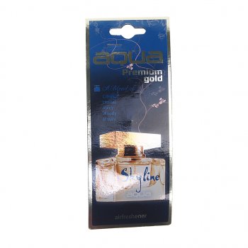 Ароматизатор подвесной пластина (skyline) Natural Flavor Drop AQUA AQUA 44100
