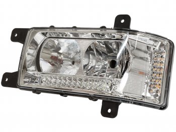 9 949 р. Фара блок КАМАЗ-6520,6511,4308 с ДХО левая НО AVTOELECTRICA AVTOELECTRICA 441.3775 ае  с доставкой в г. Вологда. Увеличить фотографию 2