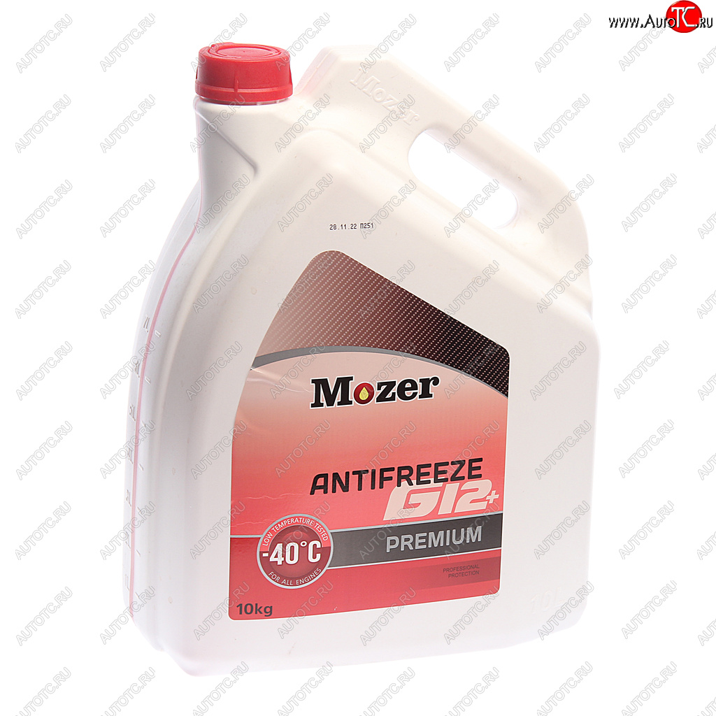 1 799 р. Антифриз красный -40C 10кг G12+ MOZER MOZER 4606468  с доставкой в г. Вологда