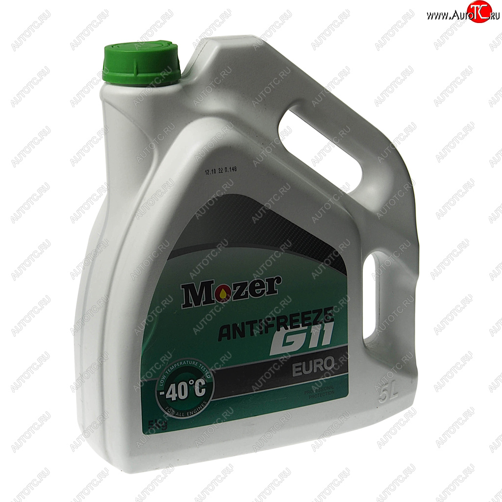 899 р. Антифриз зеленый Euro -40C 5кг G11 MOZER MOZER 4606482  с доставкой в г. Вологда