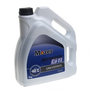Антифриз синий Universal -40C 5кг G11 MOZER MOZER 4606772