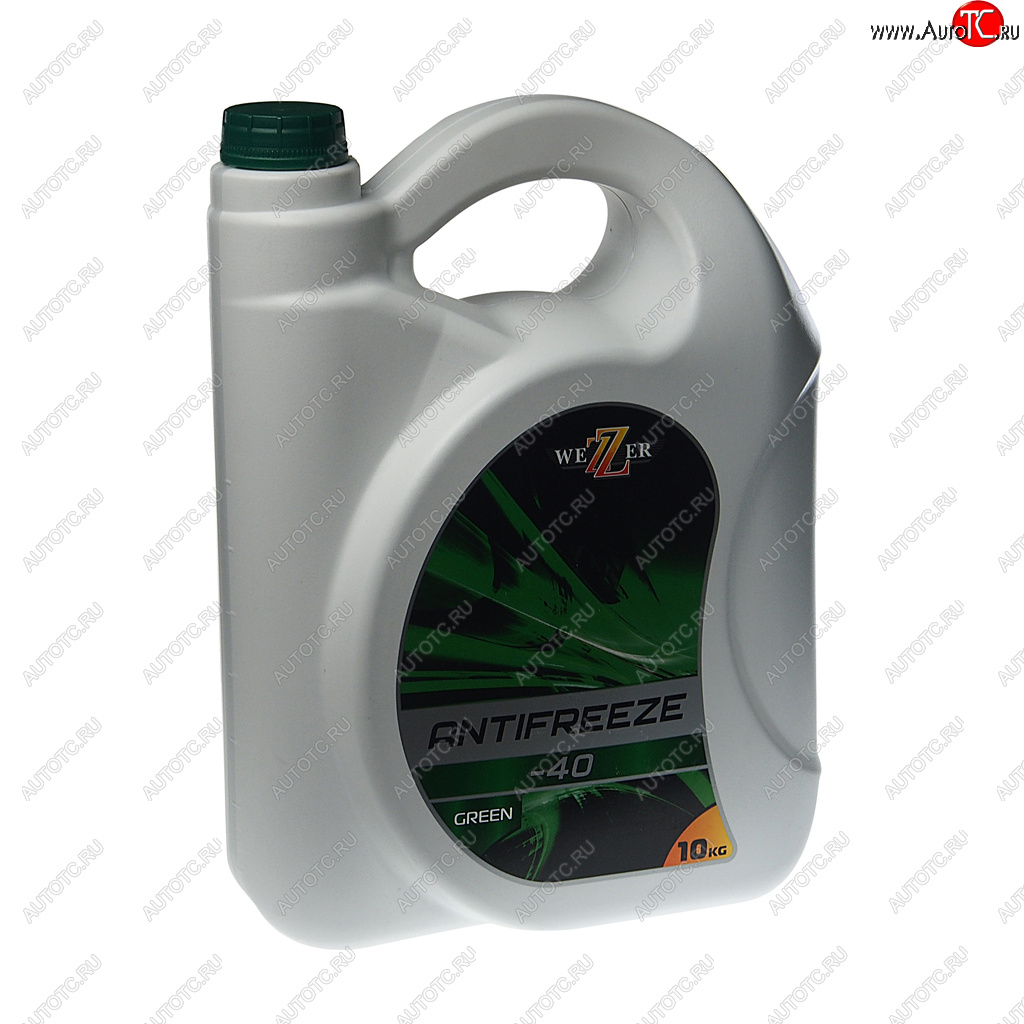 1 379 р. Антифриз зеленый -40C 10кг G11 WEZZER WEZZER 4634065  с доставкой в г. Вологда