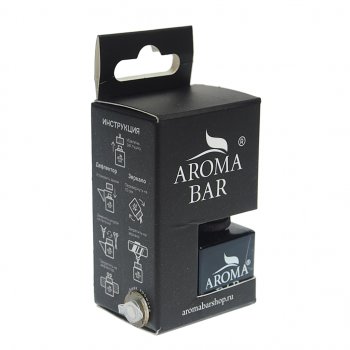 299 р. Ароматизатор подвесной жидкосный (черный лед) 7мл AROMA BAR AROMA BAR 467859720752023 (barreloil)  с доставкой в г. Вологда. Увеличить фотографию 3