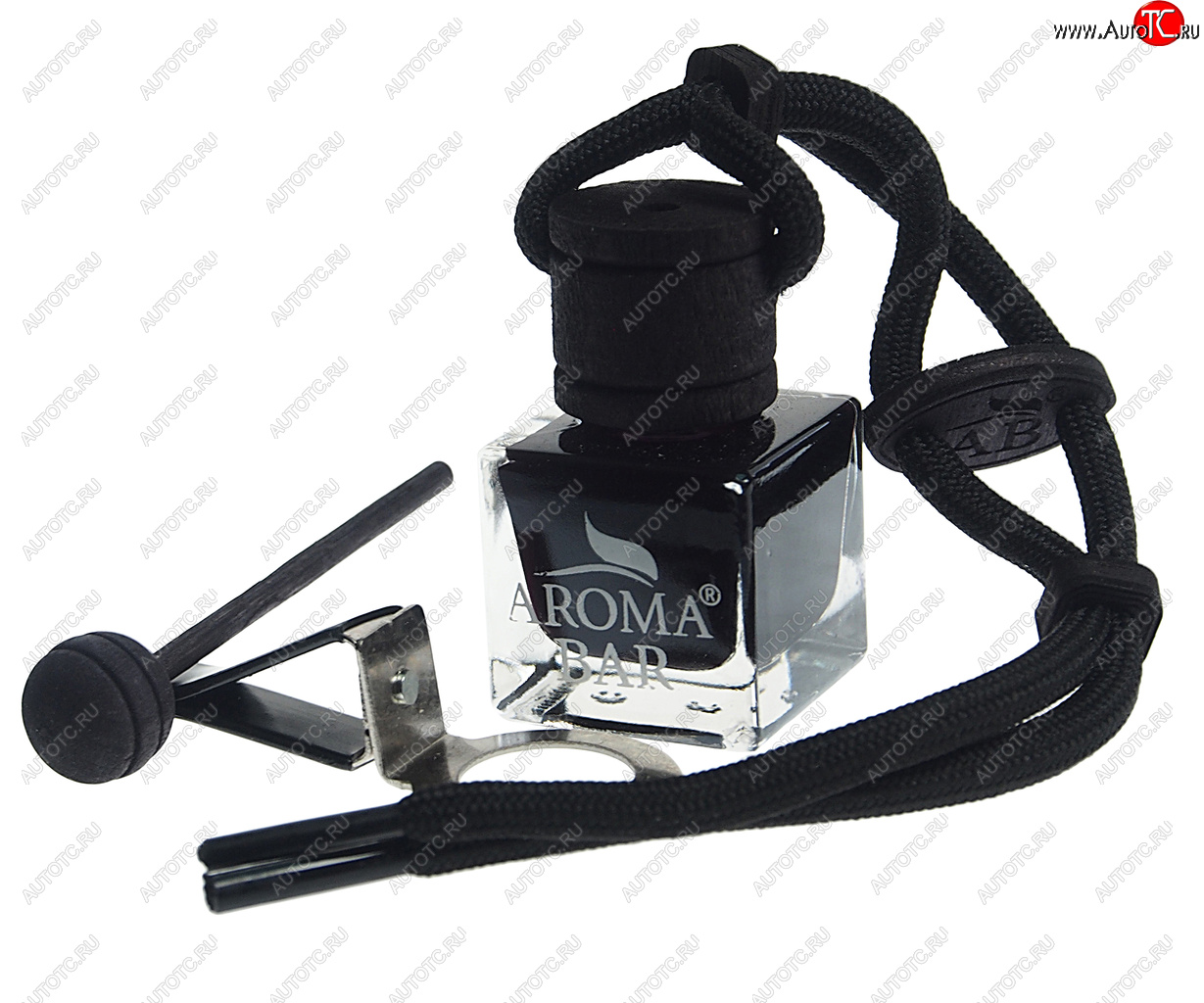 299 р. Ароматизатор подвесной жидкосный (черный лед) 7мл AROMA BAR AROMA BAR 467859720752023 (barreloil)  с доставкой в г. Вологда