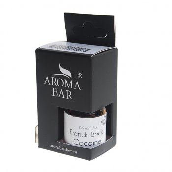Ароматизатор масляный (Franck Boclet-Cocaine) 10мл в крафтовой коробке AROMA BAR AROMA BAR 4678597208350 (64 oilset)