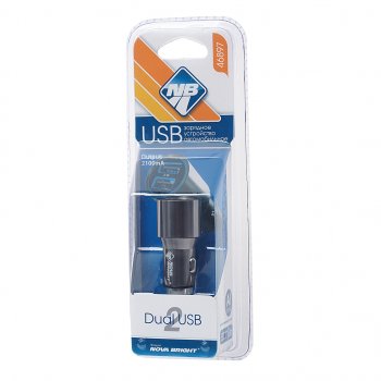 Устройство зарядное в прикуриватель 2USB 12V 2.1А NOVA BRIGHT NOVA BRIGHT 46897