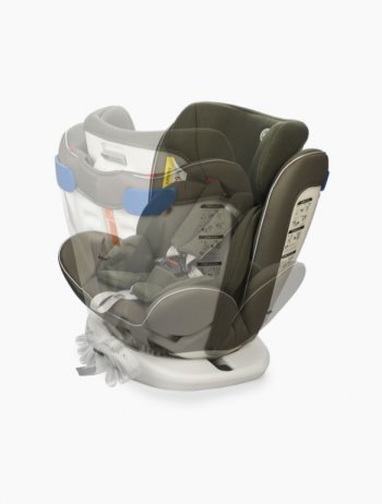14 849 р. Автокресло детское 0-36кг (0+I-ll-IlI) 0-12лет dark green UNIX Isofix HAPPY BABY HAPPY BABY 4690624035449  с доставкой в г. Вологда. Увеличить фотографию 8