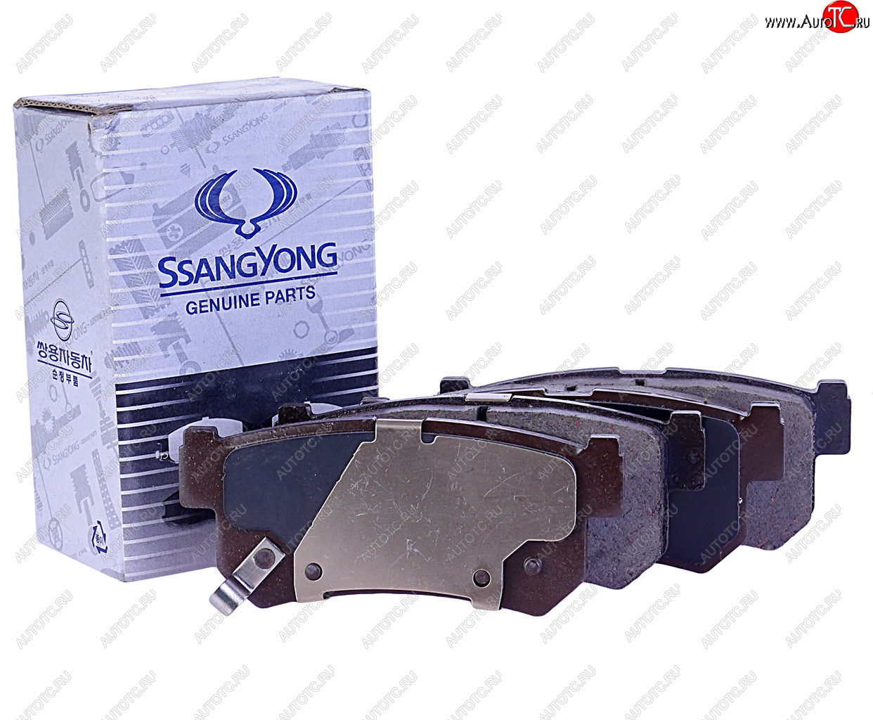 4 299 р. Колодки тормозные задние (4шт.) SSANGYONG SSANGYONG Actyon 1 (2006-2010)  с доставкой в г. Вологда