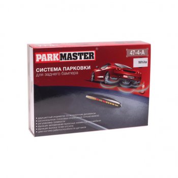 7 899 р. Датчик парковки d=18мм PARKMASTER PARKMASTER 49u-4-a-white  с доставкой в г. Вологда. Увеличить фотографию 2